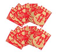 SEWOART 36piezas Sobres Rojos Chinos Festival de Primavera Bolsas de Dinero Suerte sobre Serpiente Año Lunar