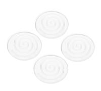 SEWOART 4 Almohadillas Antideslizantes Transparentes de 30 Mm para Patas de Muebles, Protectores Autoadhesivos para Suelos de Madera, Cubiertas Resistentes al Desgaste para Sillas y