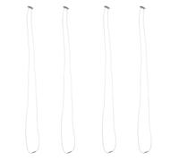 SEWOART 4 Bandas Elásticas Resistentes para Botes de Basura Antibolsas Ajustables 4 Piezas para Sillas de Playa y Actividades Libre