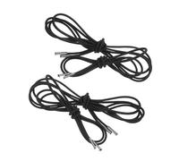 SEWOART 4 Correas De Refuerzo para Sillas Reclinables Correas De Repuesto para Sillas De Jardín Bandas Elásticas Negras