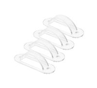 SEWOART 4 piezas Protector Interruptor Pared Tapa Plástico Transparente Bloqueo Seguridad Infantil Cubre Interruptores Luz Hogar Resistente Fácil Limpiar