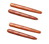 SEWOART 4piezas Masajeador Manual De Acupuntura De Madera Para Puntos Gatillo Herramienta De Relajación Para Espalda Cuello y