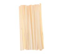 SEWOART 50 Piezas Kit de Tiras de Bambú para Manualidades para Abanicos y Cestas Suministros para Proyectos Diy
