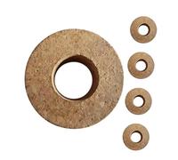 SEWOART 5piezas Jarrón Hidropónico De Tapa De Madera Unidades De Escritorio Fácil De Usar