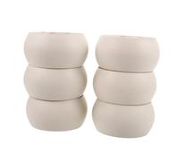 SEWOART 6 Piezas Patas Redondas de Madera sin Pintar para Sofá y Muebles Resistentes y Seguras para Renovación de Gabinetes Mesas y Camas Fáciles de Instalar para Proyectos DIY