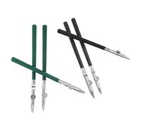 SEWOART 6pcs Juego de Plumas Tiralíneas Ajustables para Dibujo - Herramientas de Línea Fina en Metal para Precisos - Plumas Artísticas para Acuarela, Tinta y Dibujo Técnico