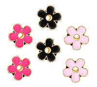 SEWOART 6piezas Clip Decorativo De Flor Para Aire Acondicionado De Coche De Ambientador De Olores Adorno Creativo Para Ventilación De Automóvil