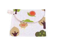 SEWOART 8 Piezas organizador de toallas sanitarias bolsas travel organizer bag titular de la almohadilla de lactancia caja de toallas sanitarias bolsa de toallas higiénicas