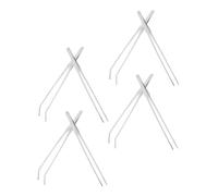 SEWOART 8 Piezas Pinzas de Alimentación para Reptiles de Acero Inoxidable Puntas Rectas y Herramientas Multifuncionales para Terrarios y Acuarios Precisión y Higiene Alimentación de