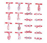 SEWOART Accesorios De Pajarita para Mascotas Corbatas Diseño Forma De Corazón Decoración Día De San Valentín para Gatos y Perros