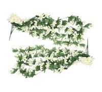 SEWOART Adorno Lirio Artificial 2pcs Decoración Floral Simulación Flores Colgantes Hogar