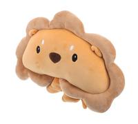 SEWOART Almohada De Cuello Para Coche Diseño De León y Suave Almohada Kawaii Hogar