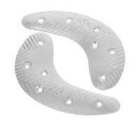 SEWOART Almohadillas De Protección Talón Placas De Reparación Para Zapatos De Metal Para Botas Soporte De Talón