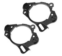 SEWOART Anillos Adaptadores para Altavoces de Puerta Vehículo Espaciadores de Plástico para Audio de Coche Aros de Sellado Antivibración para Montaje Estable y Sonido Claro