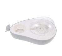 SEWOART Bebedero Pet Feeder Cat Feeder Cat Water Fountain Automatic Drink Dispenser Agua Almohadilla para Perros No húmedo Suministro de Mascotas Accesorio para Mascotas el plastico Grey