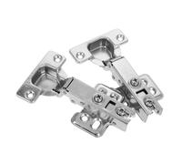 SEWOART Bisagras De Gabinete Silenciosas Amortiguación Automática Sin Marco 2 Unidades Para Cocina