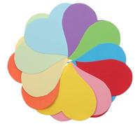 SEWOART Blocs de Notas Adhesivas de Papel Forma de Corazón Pequeño 6,5x7,5 Cm, 100 Unidades Colores Surtidos, Notas Autoadhesivas para Oficina, Mensajes y Recordatorios Color Aleatorio