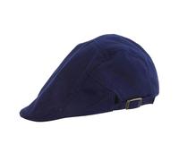 SEWOART Boina de Chef Ajustable de Tela Completa, Gorro de Cocina Transpirable en Azul Oscuro para Camareras y Chefs, Protección contra Sudor para Restaurante y Catering Profesional