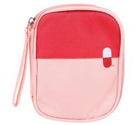 SEWOART Bolsa de Medicina Portátil Pequeña de Oxford Ligera y Resistente con Gran Capacidad y Diseño Práctico para Emergencias Viaje y Uso Escolar Color Rosa Pequeño