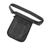SEWOART Bolsa Pequeña para Enfermeras 1 Unidad Riñonera Negra Multifuncional Múltiples Compartimentos para Organización Versátil en Hospitales y Clínicas Accesorio Indispensable
