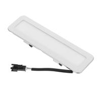 SEWOART Bombilla Para Campana Extractora Led Luz Fría Rectangular Ac12, Iluminación Empotrada Para Cocina, Material Abs y Cristal Esmerilado, Compatible Campanas Extractoras, 1 Unidad, Repuesto