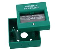 SEWOART Botón de Emergencia Restablecible para Puerta contra Incendios Interruptor Manual de para Liberación Rápida Compatible con Sistemas Tradicionales Fácil Uso para Seguridad