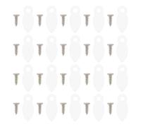 SEWOART Botones Giratorios para Marcos de Fotos 200 Unidades, Clips de Fijación Plásticos para Cuadros Diy, Accesorios Duraderos para Colgar Imágenes en Pared, Suministros para Marcos