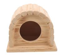 SEWOART Cabaña De Hámster Escondite De Ratas En Casa Jaula De Hámster Pequeño Escondite De Hámster Choza De Escondite De Animales Pequeños Escondite De Casas De Hámster De Madera