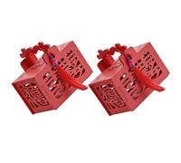 SEWOART Caja Bonita Para Bodas Cajas Para Chuches Estilo Chino Madera Ideal Para Recuerdos De Fiestas