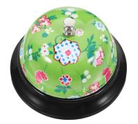 SEWOART Campana de Llamada para Restaurante y Bar, Timbre Manual Estampado Decorativo, Campana de Servicio de Mesa Práctica, Diseño Compacto y Sonido Fuerte para Atención Estilo Aleatorio