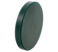 SEWOART Cera para Tallar Joyas Redonda con Agujero Bloque de Cera Cad Cam de 14 MM de Grosor para Grabado y Fundición Material Resistente para Modelado y Escultura Detallada en Joyería