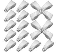 SEWOART Cierres de Acero Inoxidable para Colgantes 4X9 MM Hebillas para Pulseras y Collares DIY 100 Piezas Broches Resistentes para Joyería Artesanal y Accesorios Personalizados