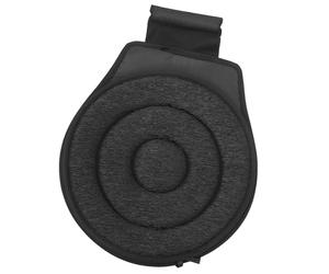 SEWOART Cojín Giratorio para Asiento de Coche 360 Grados, Doble Aro Negro, Tapete Antideslizante Portátil, y Cómodo para Conductor, Uso en Automóvil, Oficina y Hogar, Cojín