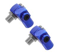 SEWOART Conectores Giratorios para Manguera de Aire 2 Piezas Acoplamientos Rápidos de 360° con Rosca Macho y Hembra 1/4 Npt Accesorios Neumáticos Resistentes para Uso Industrial y
