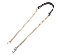 SEWOART Correa Cruzada para Bolso Bandolera de 90 Cm, Correa de Cadena Marrón Hebillas Metálicas, Accesorio Extensible para Hombro, Alivio de Presión, Material Pu Resistente