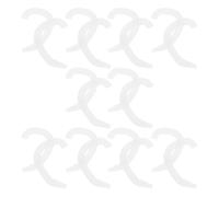 SEWOART Corrector de Orejas para Bebés y Moldeador Auricular de Silicona Blanca 10 Pares para Corrección de Orejas Prominentes y Deformidades Soporte Ajustable para Recién Nacidos y