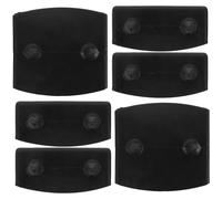SEWOART de Hebillas de Plástico Accesorios de Conexión Robustos y Fáciles de Instalar 36 Piezas para Listones de Cama para Marcos de Cama Negros