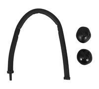 SEWOART difusor de Burbujas para pecera Difusor de oxígeno del Acuario Tubo de Burbuja de Acuario Bubbler de Agua para Peces Suministros de Tubo de Aire del Black
