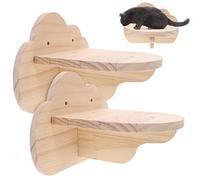 SEWOART Elegantes Escalones De Pared para Gatos Paquete De 2 Estantes De Escalada para Gatos Muebles para Gatos Montados En La Pared