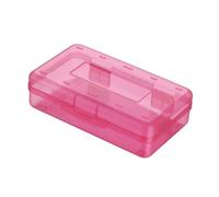 SEWOART Estuche Bolígrafo Especial Borrable Caso De Marcadores Casos Pro Accesorios Lapices Contenedor De Lápiz Caja De La Pluma Caja De Lápices De Plástico El Plastico Rojo