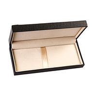 SEWOART Estuche para Bolígrafos Multifunción Negro, Caja Individual De Cuero Resistente, Organizador Portátil para Oficina y Ceremonias, Embalaje Elegante para Uso Profesional y Aniversario