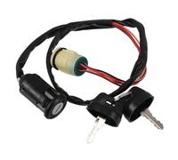 SEWOART Interruptor de encendido de ATV llaves de scooter interruptor de encendido de moto piezas de bicicleta de tierra accesorio de repuesto para atv switch de ignición Metal Negro