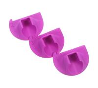 SEWOART Juego de 3 Plantillas de Guía de Costura de Plástico Resistente Colores Morado 2 MM 3 MM 4 MM Regla de Precisión para Medir Bordes y Ángulos Adecuado para Patchwork