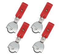 SEWOART Juego de 4 Poleas para Cable de Acero Rodamientos Polea de Elevación Semiplástica Resistente Rodillo de Alta Resistencia para Manejo de Cargas Accesorios para Cabrestantes y