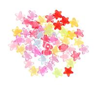 SEWOART Juego De 600 Cuentas Acrílicas Para Manualidades Para Hacer Joyas Encantadoras Cuentas Espaciadoras Con Forma De Estrella