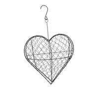 SEWOART Maceta De Hierro para Suculentas y Flores, Decoración para Interiores y Jardinería, Maceta Forma De Corazón, Tamaño Único, Acabado Fino, Multiusos para Plantas y Cactus