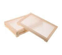 SEWOART malla para secar hierbas 3 piezas de madera con diseño apilable para cocina y uso interior y exterior