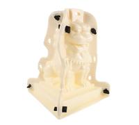 SEWOART Molde de León Hormigón Estilo Romano para Esculturas de Jardín y Balcón Molde Reutilizable con Detalles Grabados para Decoración Exterior