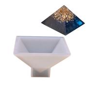 SEWOART Molde de Silicona Pirámide para Fondant y Horneado Antiadherente y Resistente al Calor Adecuado para Manualidades y Repostería Creativa