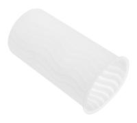 SEWOART Molde para Hacer Velas de Silicona DIY en Forma de Cilindro Textura Vertical, Tamaño Mediano, Reutilizable y Flexible, Adecuado para Manualidades y Velas Perfumadas Artesanales